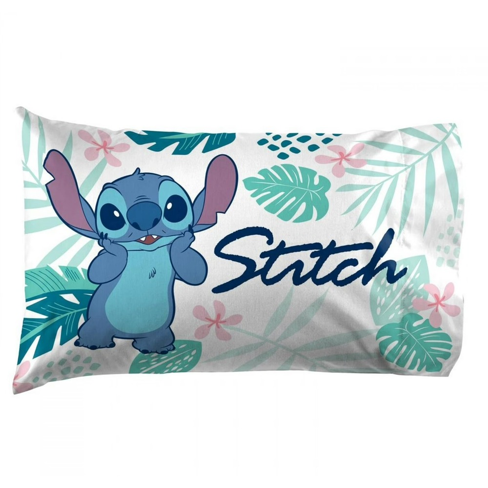 🔮 5/$25 Disney Stitch Pillowcase 20in x 30in‎ NEW Sealed